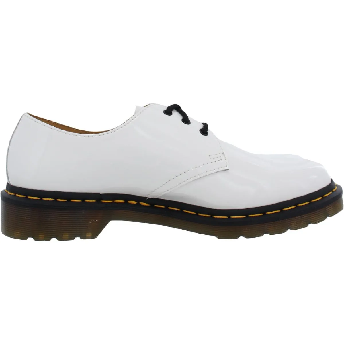 1461 Womens Patent Leather Lace-Up Oxfords