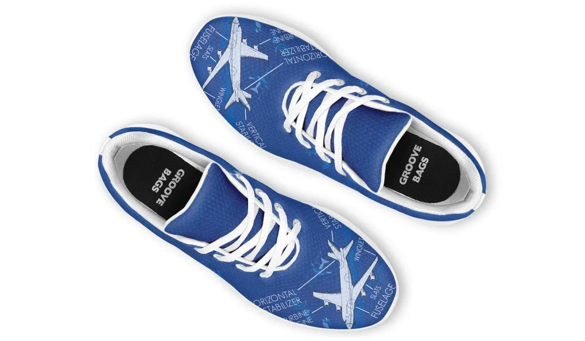 Airplane Diagram Sneakers