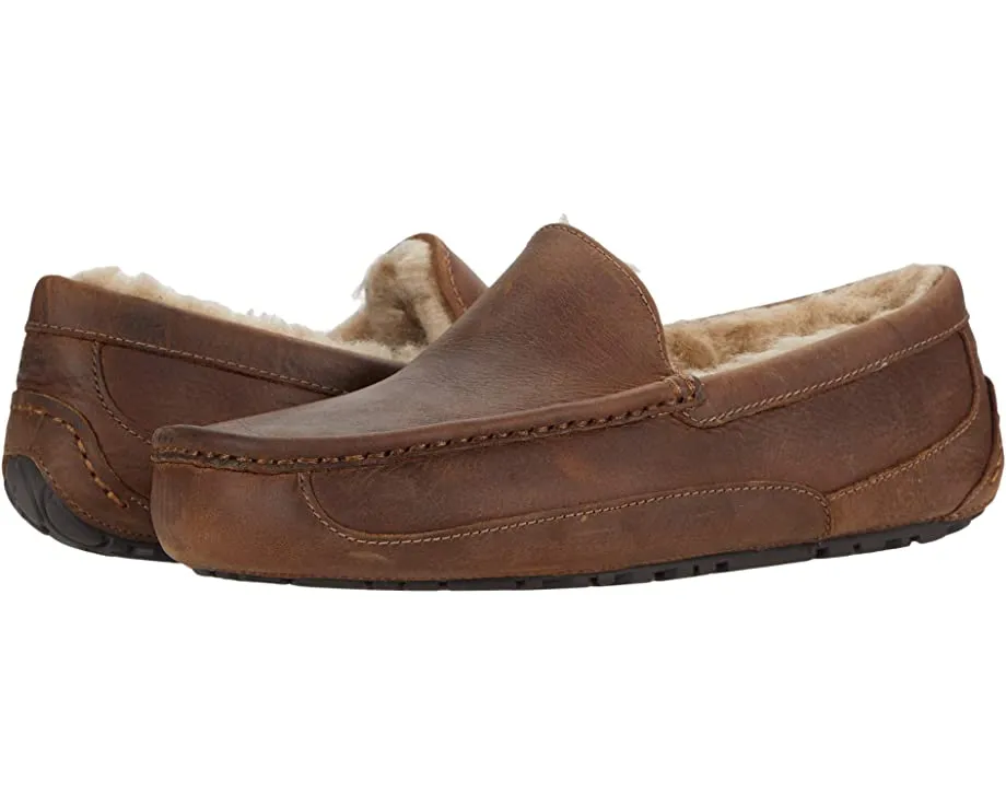 Ascot UGG slippers, tan