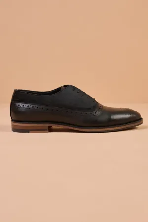 Black Classic Lace Up Brogue