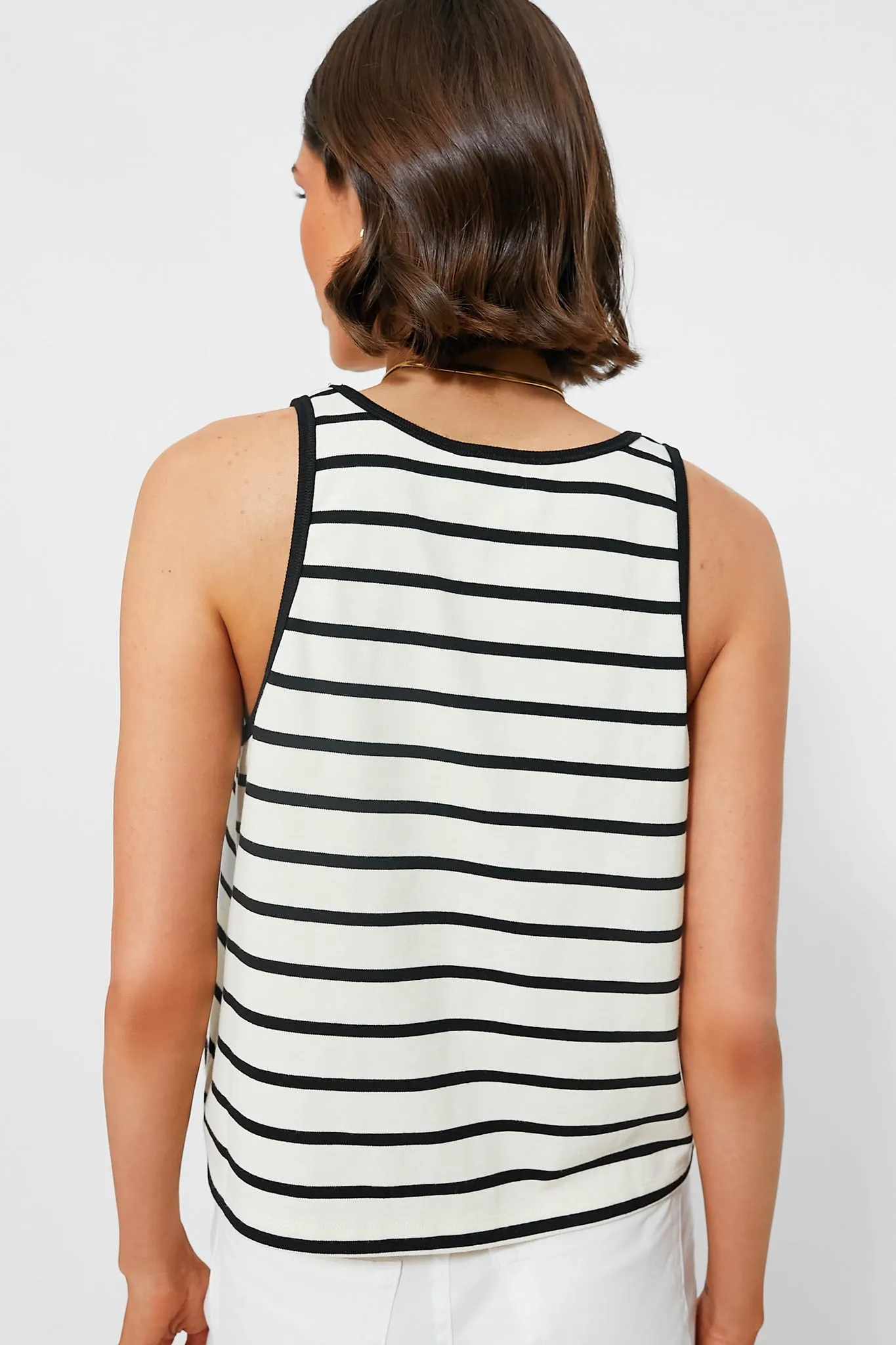 Black Stripe Lena Tank