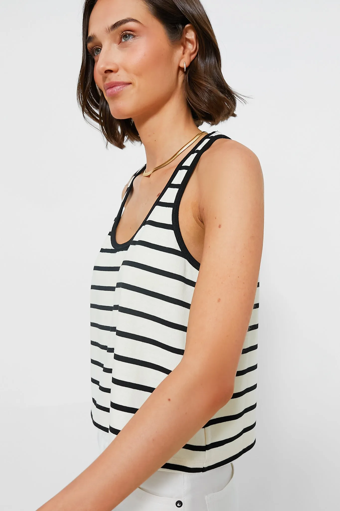 Black Stripe Lena Tank