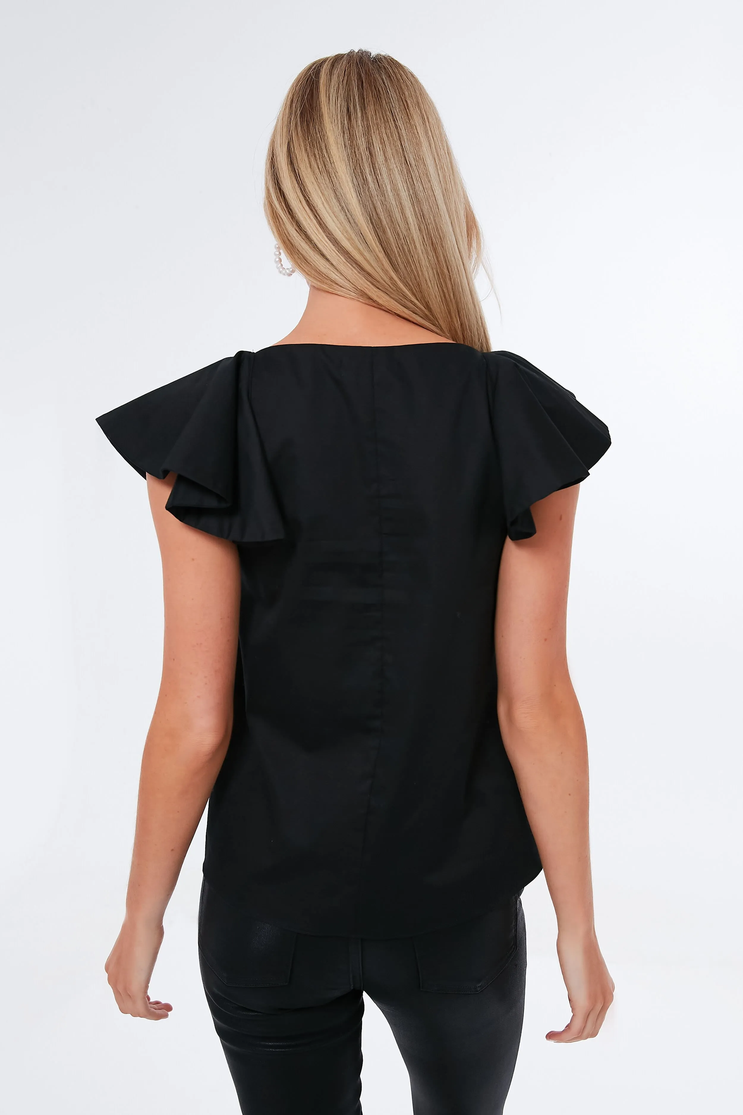 Black Willabe Top