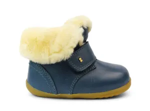 Bobux Desert Arctic Infant Girls Navy Boot