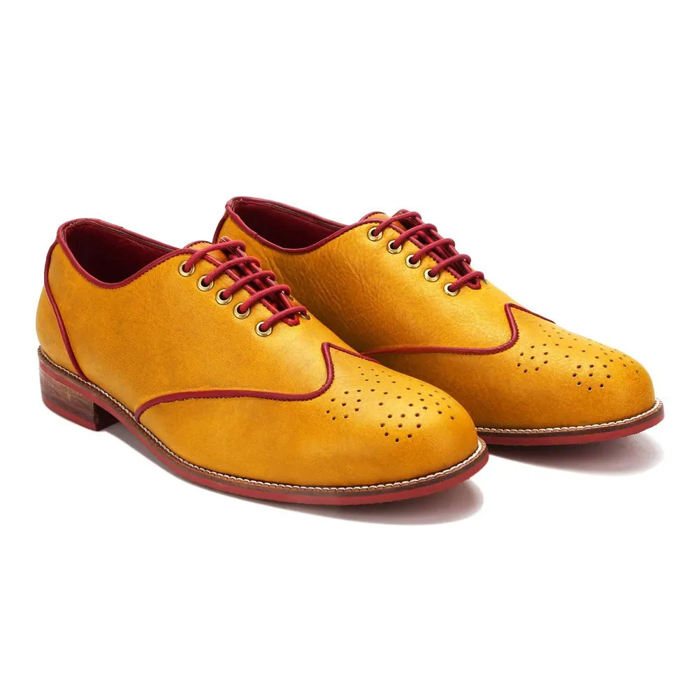 Core Brogue for Men – Mustard (discontinued)