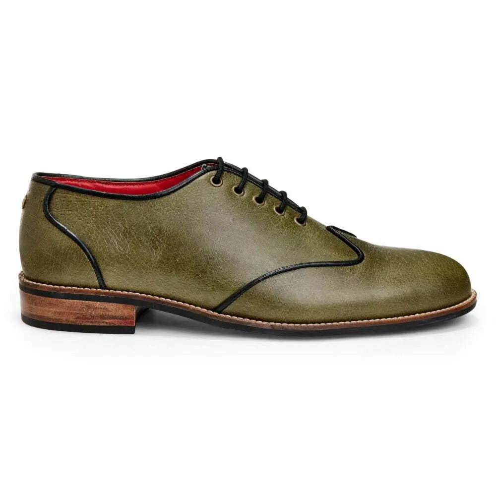 Core Brogues Men – Olive