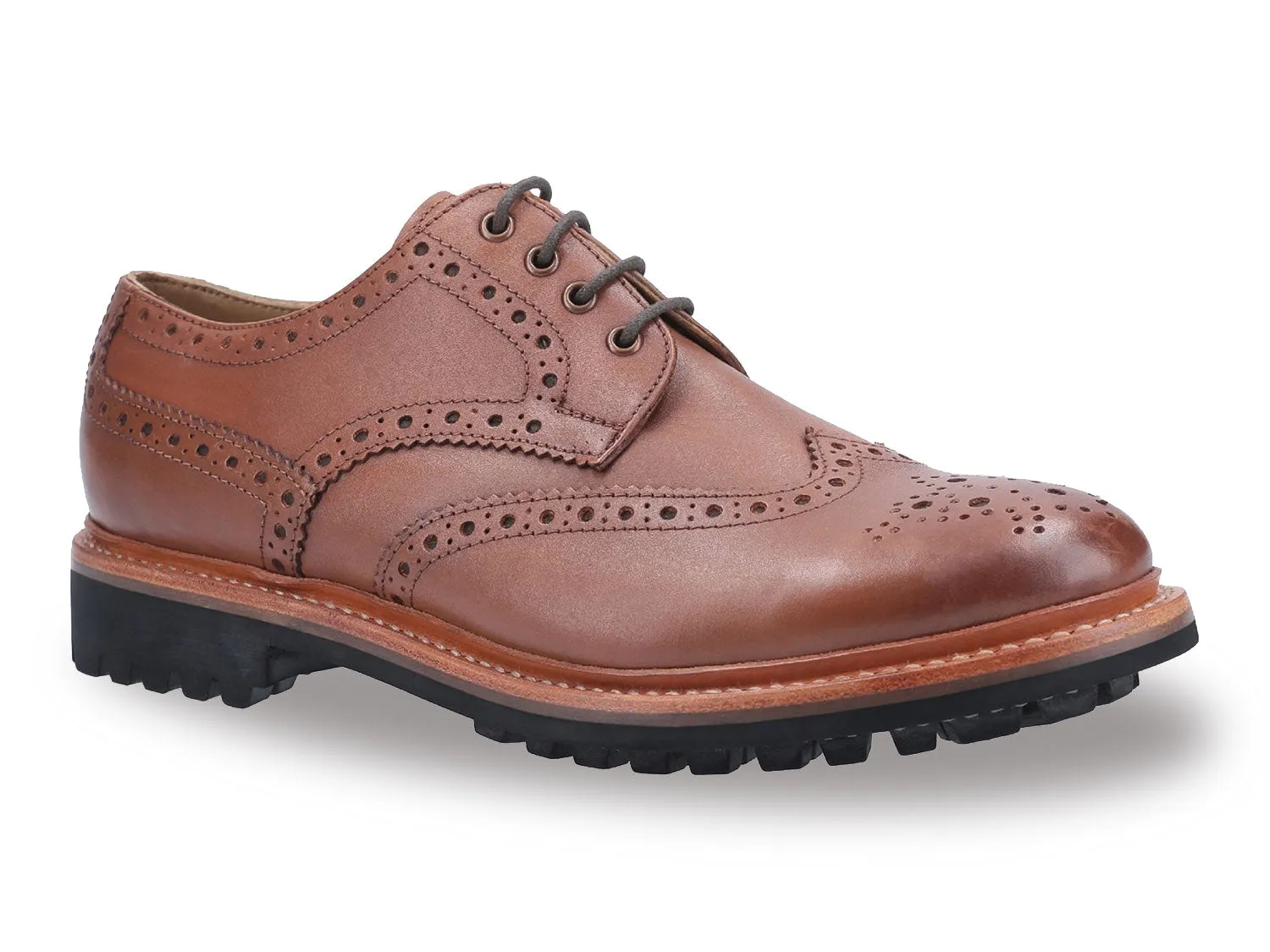 Cotswold Quenington Commando Sole Brogue Shoe