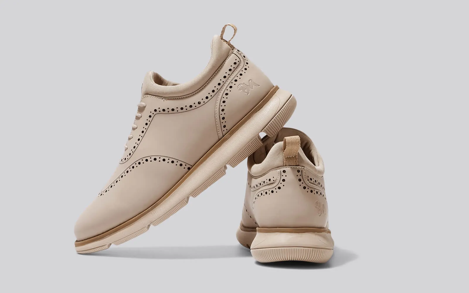 Crossover Brogues : Beige