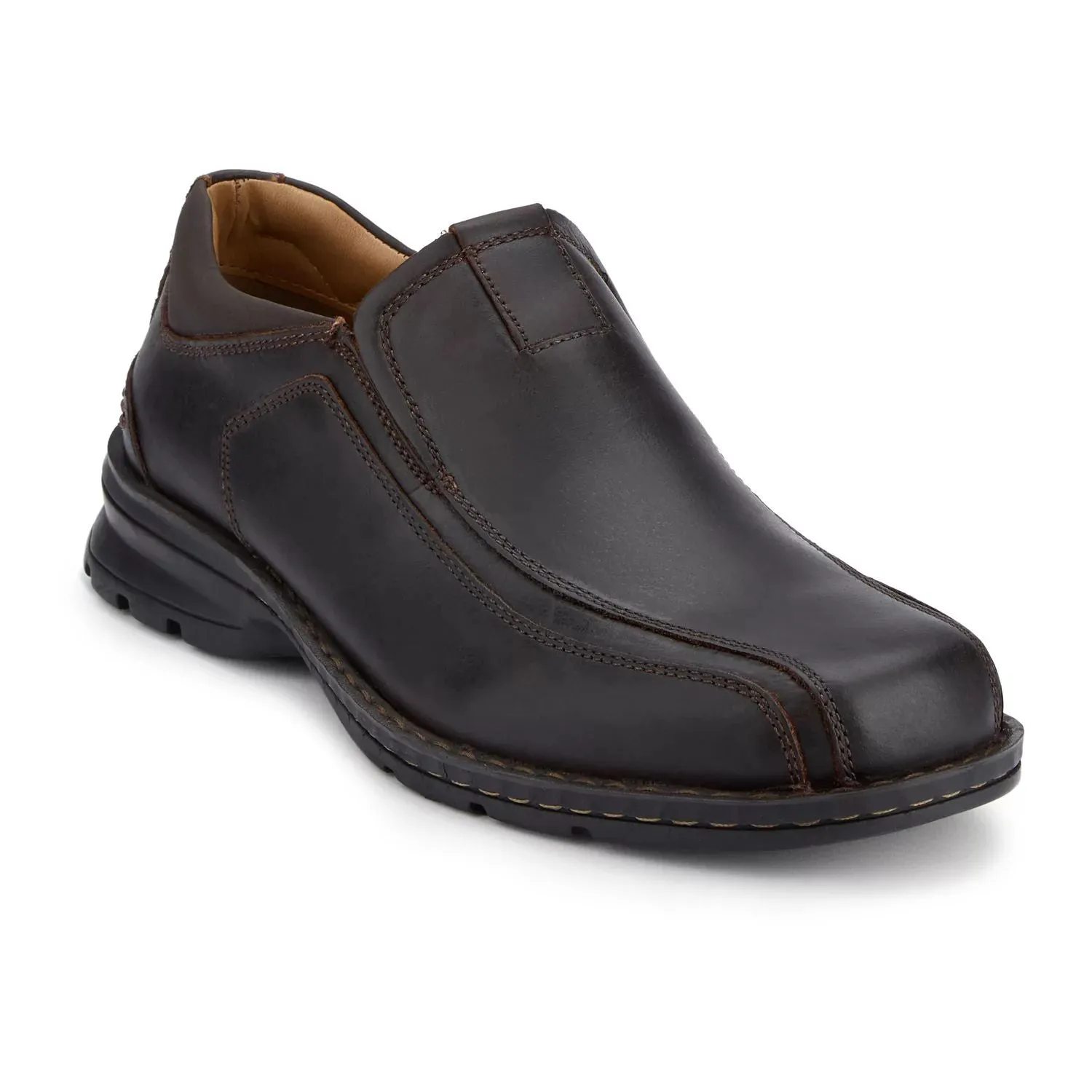 Dockers Agent men's leather slip-ons