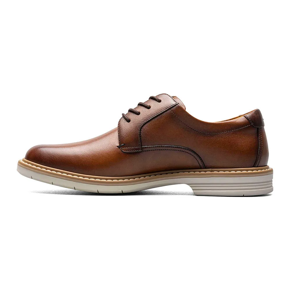 FLORSHEIM Men's Norwalk Plain Toe Cognac Oxford Shoe