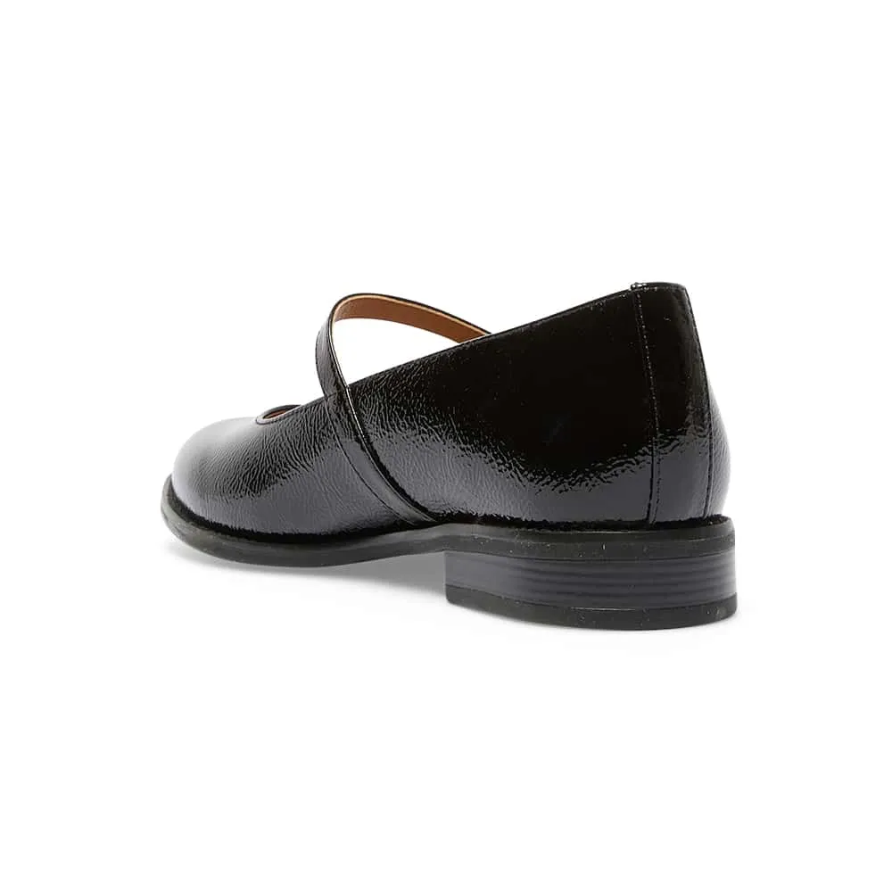 Gabriel Flat in Black Patent