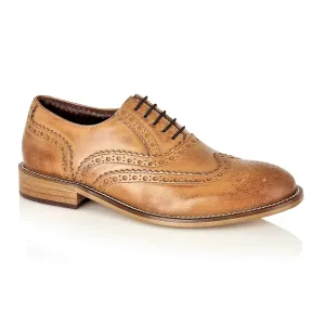 Gatsby Junior Brogue Tan