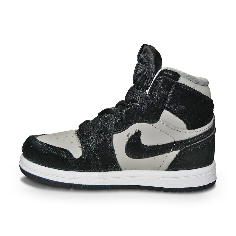 Infants Nike Jordan 1 Retro High OG (TD) - FB1313 001 - Medium Grey Black White