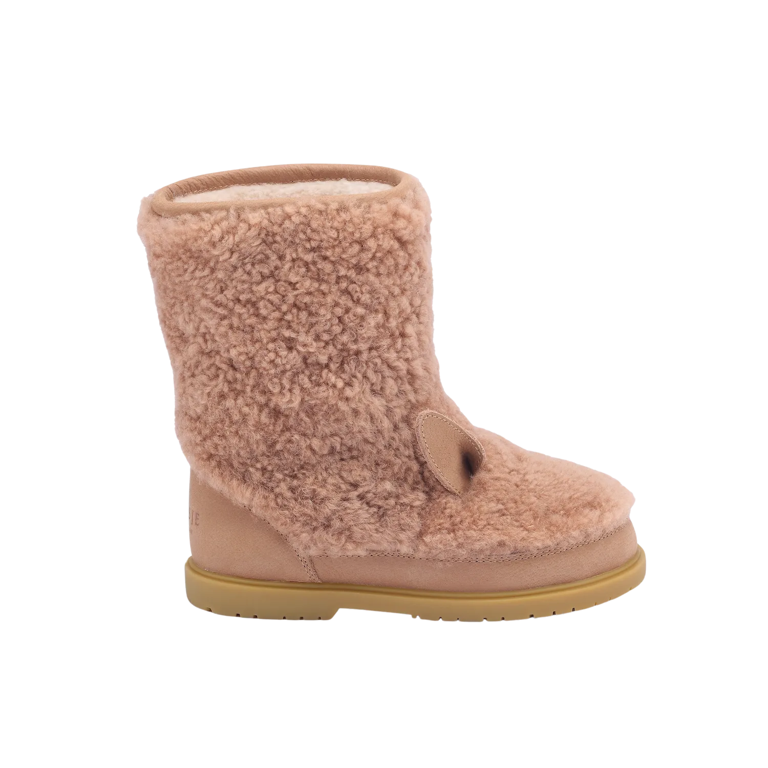 Irfi Boots | Pink Alpaca | Vintage Pink Sheep Wool