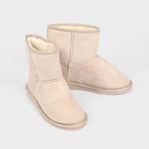 Ladies Ecru Snug Boot