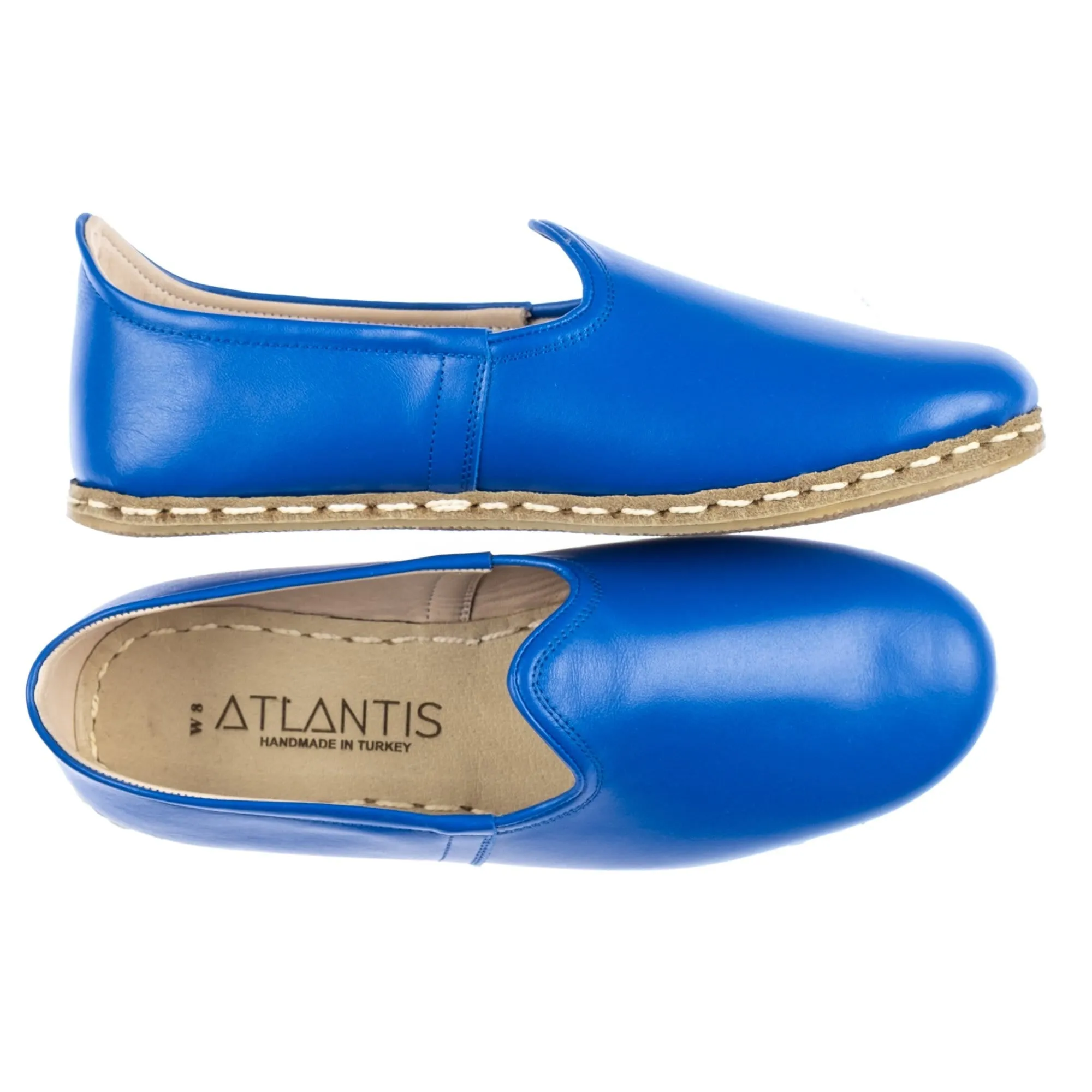 Men's Blue Slip On Shoes