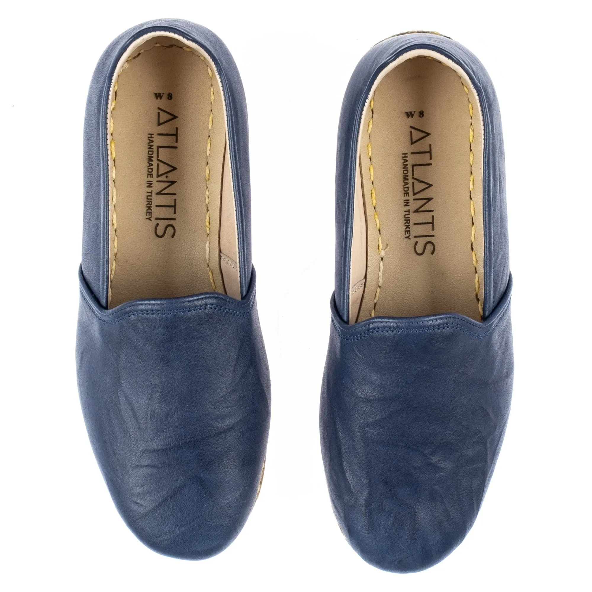 Men's Navy Slip On Shoes