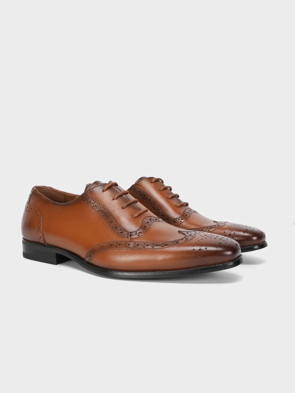 Men's "CASSIUS" Leather Oxfords Office Shoes