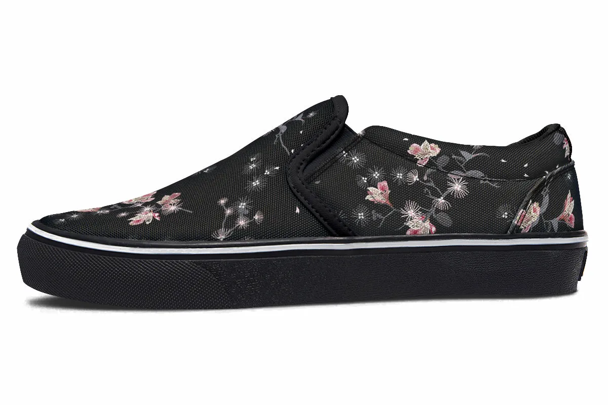 Night Garden Slip Ons