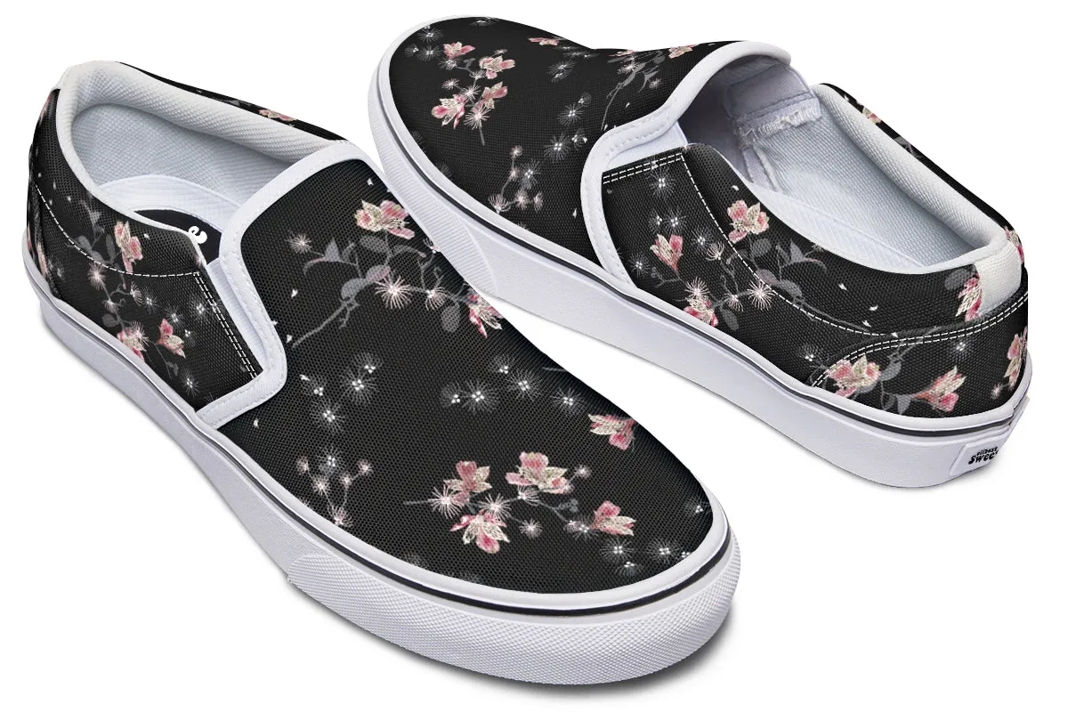 Night Garden Slip Ons