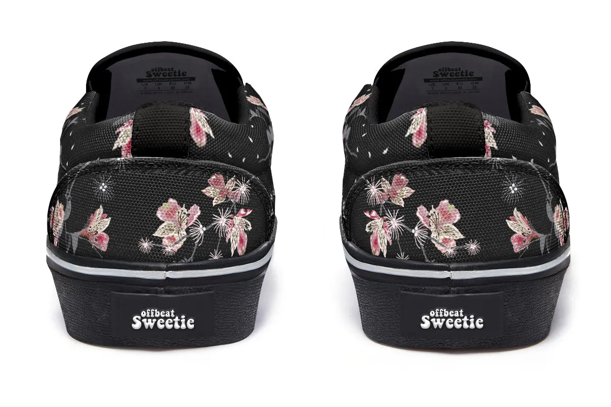 Night Garden Slip Ons