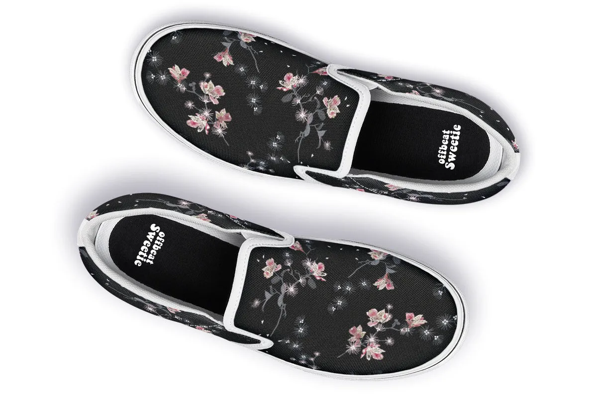 Night Garden Slip Ons