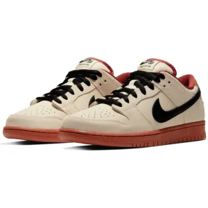 Nike SB - Dunk Low Pro Shoes - Muslin / Black / Rugged Orange