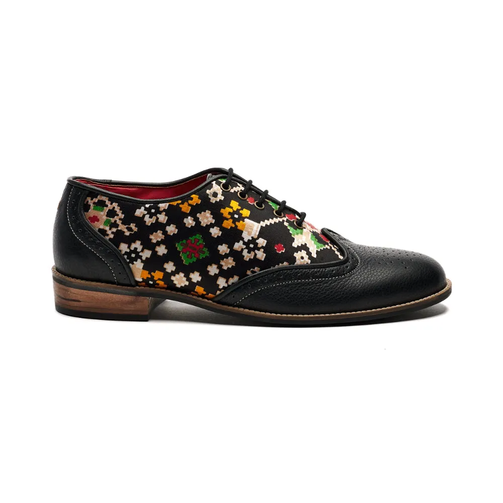 Patola Brogues Men – Coal