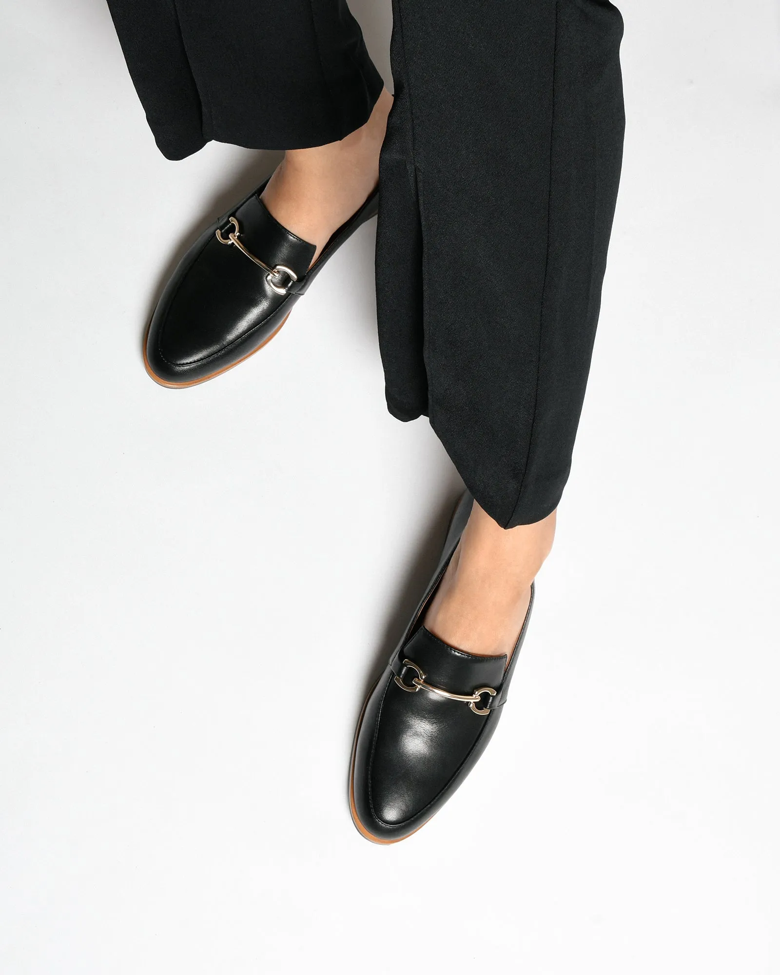 ROCKWELL LOAFERS BLACK LEATHER