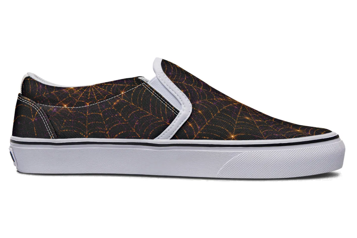 Spiderweb Slip Ons