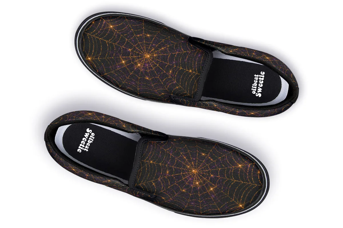 Spiderweb Slip Ons