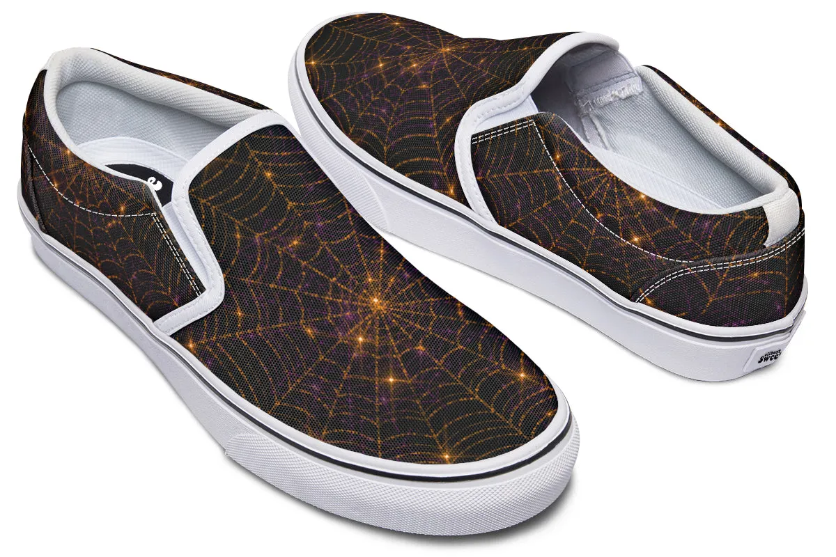 Spiderweb Slip Ons