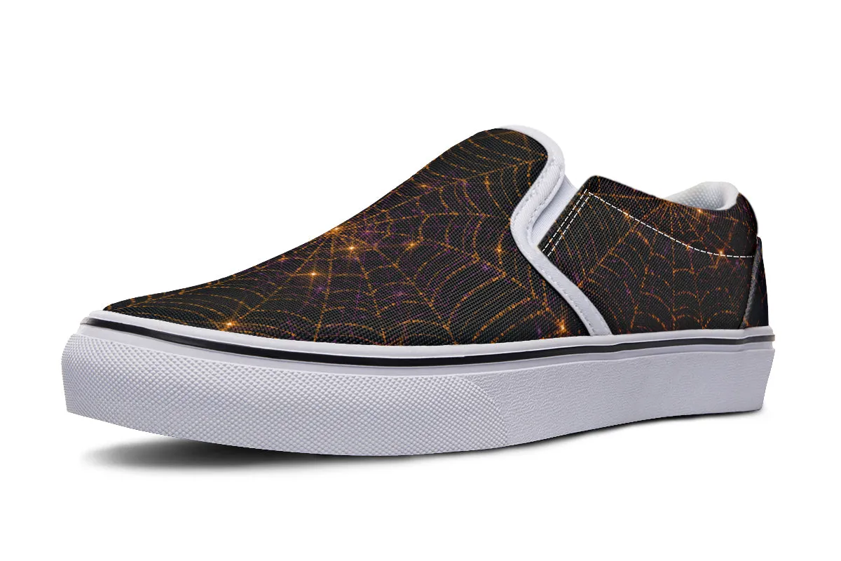 Spiderweb Slip Ons