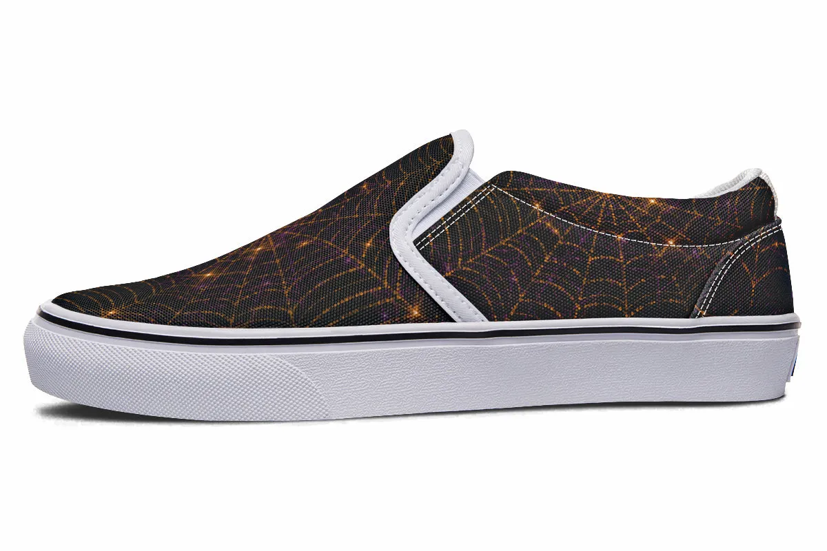 Spiderweb Slip Ons