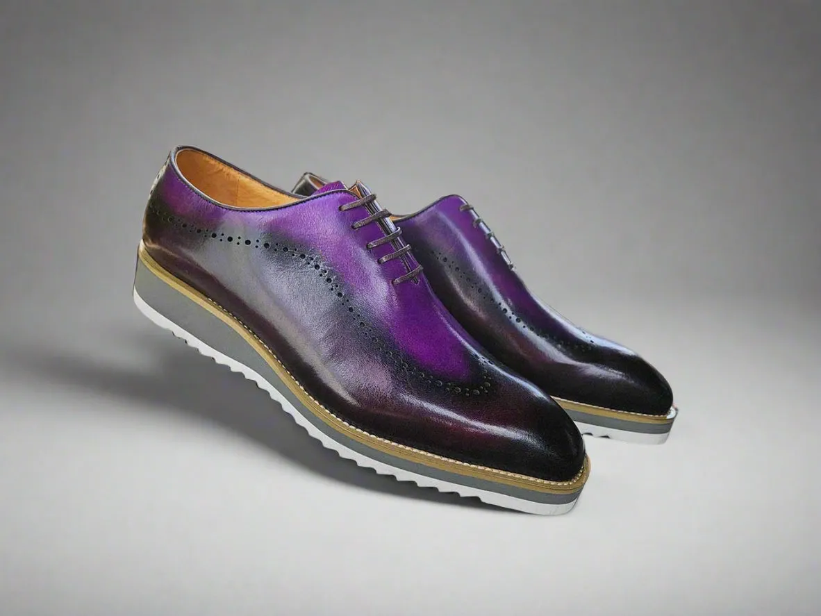 Two Tone Oxford With Lightweight Sole