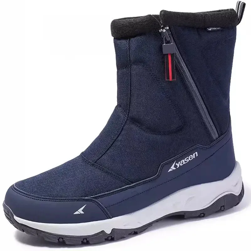 Warm Outdoor Boots Waterproof Wear Resistant Anti Slip Ankle Length