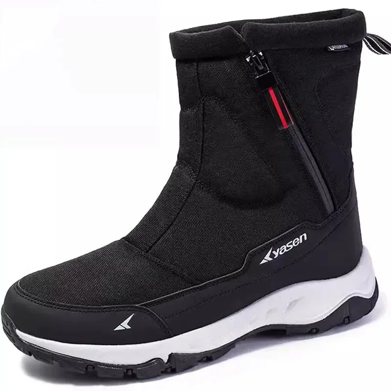 Warm Outdoor Boots Waterproof Wear Resistant Anti Slip Ankle Length