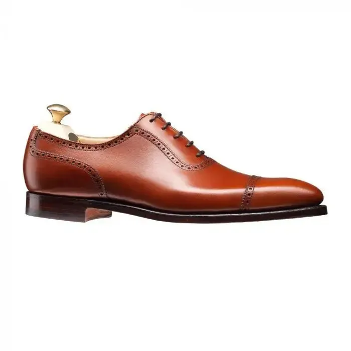 Westbourne Chestnut Burnished Calf Oxford Shoes