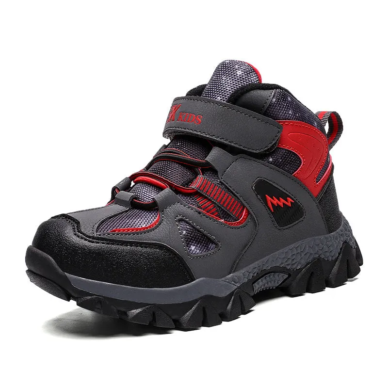 Winter Children Shoes Hiking Shoes Non-slip Sports Shoes Warm Outdoor Boys Boots