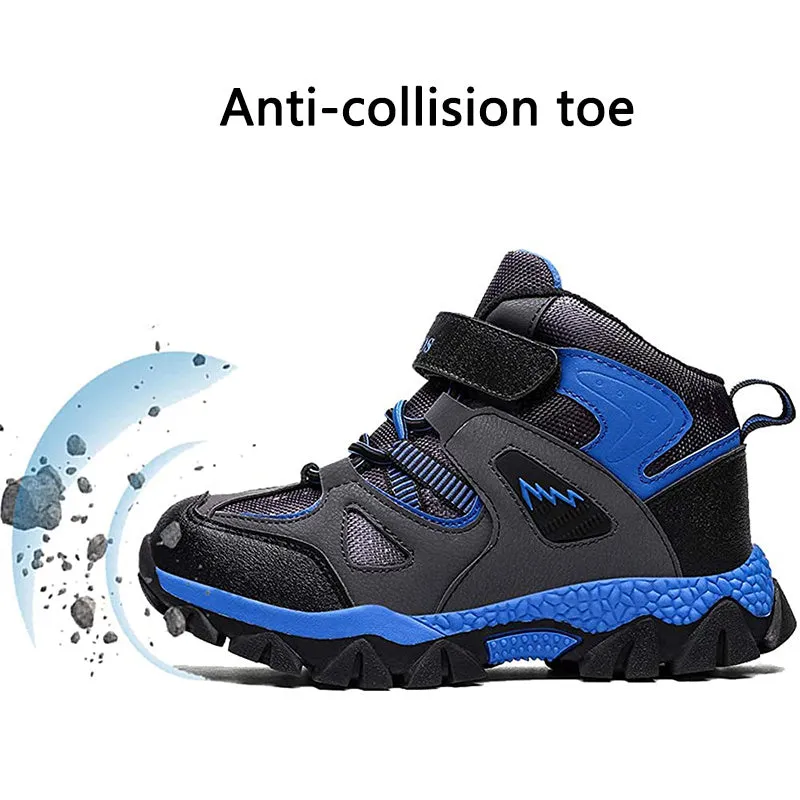 Winter Children Shoes Hiking Shoes Non-slip Sports Shoes Warm Outdoor Boys Boots