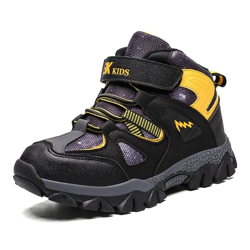 Winter Children Shoes Hiking Shoes Non-slip Sports Shoes Warm Outdoor Boys Boots