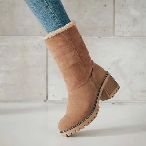 Women's Winter Boots with Fur for Warm Toes